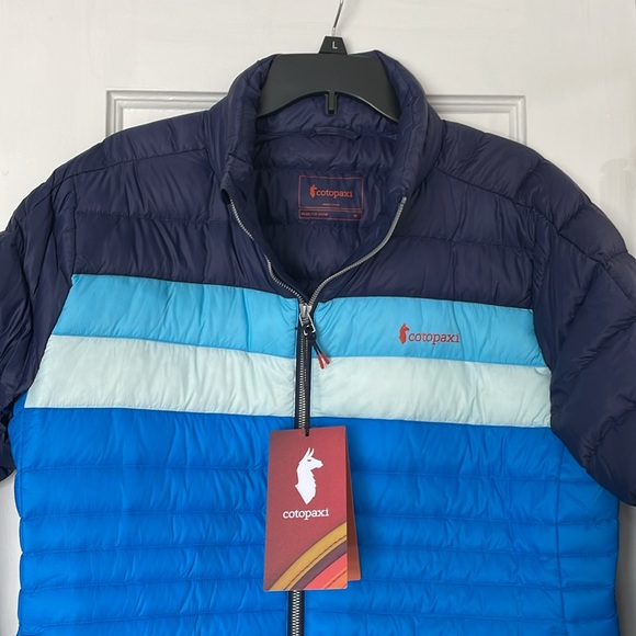 NWT Cotopaxi jacket - Fuego Down - Woman’s Large Maritime & Saltwater navy - Picture 10 of 14